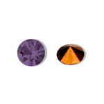 Swarovski Crystal Point Back Foiled Chaton - PP13 AMETHYST