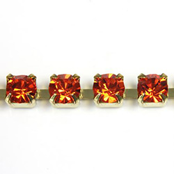 Preciosa Crystal Rhinestone Cup Chain - SS18 HYACINTH-RAW