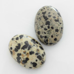 Gemstone Cabochon - Oval 25x18MM DALMATION