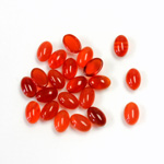 Gemstone Cabochon - Oval 06x4MM CORNELIAN