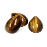 Gemstone Cabochon - Pear 18x13MM TIGEREYE