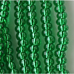 Preciosa Czech Glass Seed Bead - Round 06/0 EMERLD SL 57060