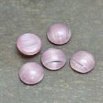 Glass Medium Dome Cabochon - Round 11MM AMETHYST QUARTZ