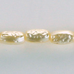 Pearl Beads Biwa Oval
