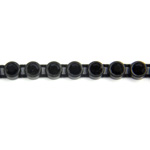 Plastic Rhinestone Banding 1 Row PP26 (SS13) JET-BLACK