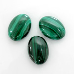 Gemstone Cabochon - Oval 18x13MM MALACHITE