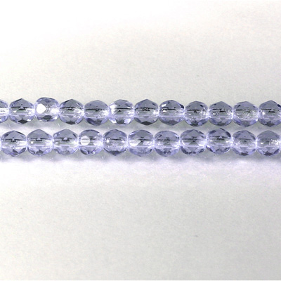 Czech Glass Fire Polish Bead - Round 04MM ALEXANDRITE