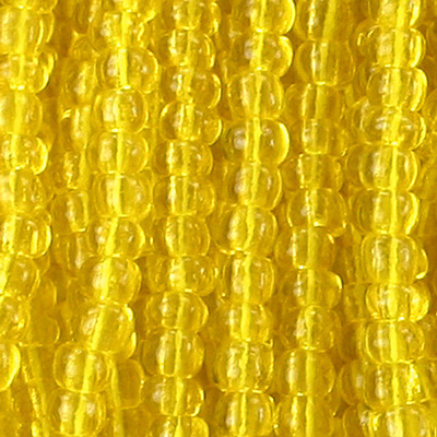 Preciosa Czech Glass Seed Bead - Round 08/0 CITRINE 80010