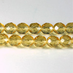 Czech Glass Fire Polish Bead - Round 08MM LT TOPAZ
