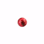Glass Medium Dome Lampwork Cabochon - Round 09MM SWIRL RED (02958)