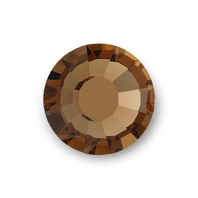 Asfour Crystal Flat Back Chaton Rose - 16SS SMOKE TOPAZ