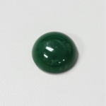 Plastic Flat Back Opaque Cabochon - Round 20MM JADE