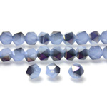 Chinese Cut Crystal Bead - Fancy 05MM OPAL BLUE COAT