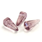 Preciosa Czech Pressed Glass Bead - Villa 06x13MM AMETHYST