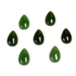 Gemstone Cabochon - Pear 10x6MM TAIWAN JADE