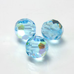 Preciosa Crystal Bead Regular Cut - Round 06MM AQUA BOHEMICA AB