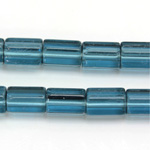 Czech Glass Fire Polished Bead - Atlas 12x8MM MONTANA