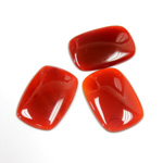 Gemstone Cabochon Cushion Antique 20x14MM CORNELIAN