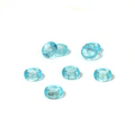 Czech Pressed Glass Ring - 06MM AQUA