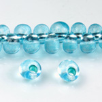 Preciosa Czech Glass Drop Seed Bead - 2/0 DYED AQUA SL 78134