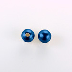 Czech Glass Pearl 1-Hole Ball - 08MM NAVY 70467