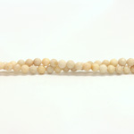 Gemstone Bead - Faceted Round 04MM RIVERSTONE