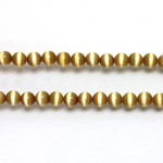 Fiber-Optic Synthetic Bead - Cat's Eye Smooth Round 04MM CAT'S EYE LT BROWN