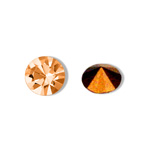 Swarovski Crystal Point Back Foiled Chaton - SS20 TOPAZ