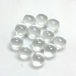Glass No-Hole Ball - 08MM CRYSTAL