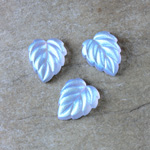 Preciosa Glass Flat Back Leaf 12MM MATTE LT SAPPHIRE AB Foiled