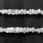Plastic  Bead - Mixed Color Irregular Chip CRYSTAL QUARTZ