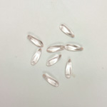 Czech Pressed Glass Pendant - Spear 11x3MM ROSALINE