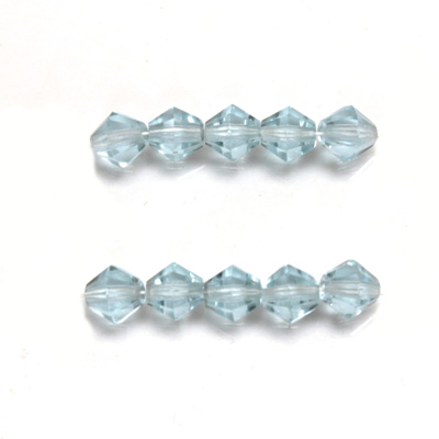 Czech Glass Fire Polished Bead - Bicone 06MM ALEXANDRITE