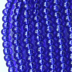 Preciosa Czech Glass Seed Bead - Round 06/0 COBALT SL 37100