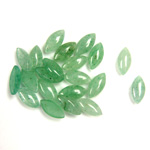 Gemstone Cabochon - Navette 08x4MM AVENTURINE