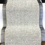 Rhinestone Banding with MC Chaton 24 Row - Round 19SS CRYSTAL-BLACK-SILVER