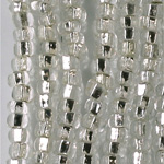 Preciosa Czech Glass Seed Bead - Round 08/0 CRYSTAL SL 78102