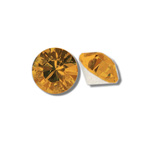 Swarovski Crystal Point Back XILION Foiled Chaton - PP32 TOPAZ
