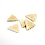 Gemstone Flat Back Flat Top Straight Side Stone - Triangle 10x10MM RIVERSTONE