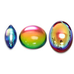 Shiny AB Coated Cabochons