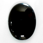 Gemstone Cabochon - Oval 40x30MM BLACK ONYX