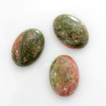 Gemstone Cabochon - Oval 18x13MM EPIDOTE