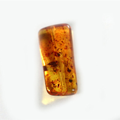 Plastic  Bead - Mixed Color Smooth Fancy Twist 38x13MM ITALIAN AMBER