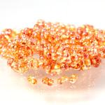 Preciosa Czech Glass Seed Bead - Farfalle 02x4MM CRYSTAL/VENUS 0005p