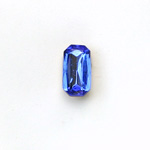 Glass Point Back Tin Table Cut (TTC) Stone - Cushioned Octagon 10x5MM SAPPHIRE
