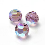 Preciosa Crystal Bead Regular Cut - Round 04MM LT AMETHYST AB