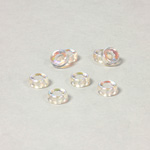 Czech Pressed Glass Ring - 06MM CRYSTAL AB