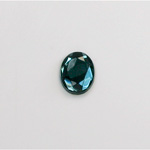 Glass Flat Back Rose Cut Faceted Foiled Stone - Oval 10x8MM MONTANA