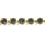 Preciosa Crystal Rhinestone Cup Chain - PP24 (SS12) VITRAIL MEDIUM-RAW