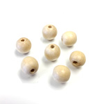 Wood Bead - Smooth Round 10MM NATURAL